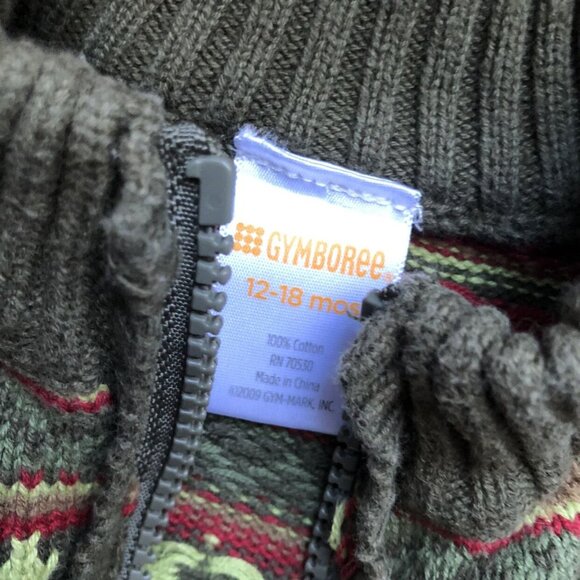Gymboree Size 12-18M Zip Up Cardigan - Picture 3 of 4